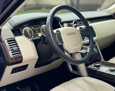 Синий Ленд Ровер Рендж Ровер, объемом двигателя 4.4 л и пробегом 166 тыс. км за 46900 $, фото 11 на Automoto.ua