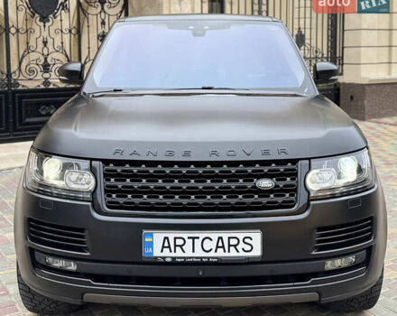 Синий Ленд Ровер Рендж Ровер, объемом двигателя 4.4 л и пробегом 166 тыс. км за 46900 $, фото 2 на Automoto.ua