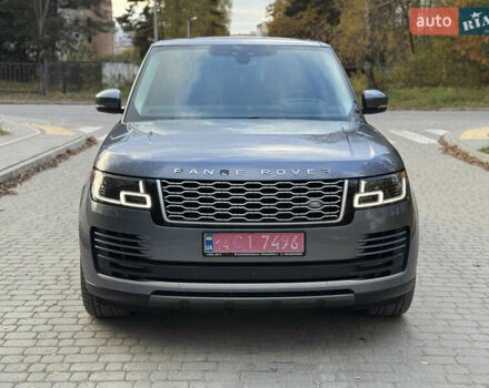 Ленд Ровер Рендж Ровер 2018 у Львові на Automoto.ua Синій Ленд Ровер Рендж Ровер, об'ємом двигуна 3 л та пробігом 130 тис. км за 44400 $, фото 1 на Automoto.ua