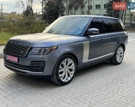 Ленд Ровер Рендж Ровер 2018 у Львові на Automoto.ua Синій Ленд Ровер Рендж Ровер, об'ємом двигуна 3 л та пробігом 130 тис. км за 44400 $, фото 4 на Automoto.ua