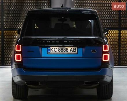 Синій Ленд Ровер Рендж Ровер, об'ємом двигуна 5 л та пробігом 130 тис. км за 65000 $, фото 4 на Automoto.ua