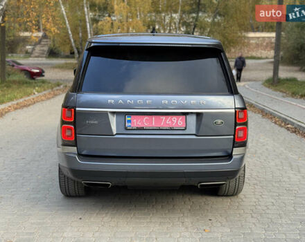 Ленд Ровер Рендж Ровер 2018 у Львові на Automoto.ua Синій Ленд Ровер Рендж Ровер, об'ємом двигуна 3 л та пробігом 130 тис. км за 44400 $, фото 6 на Automoto.ua