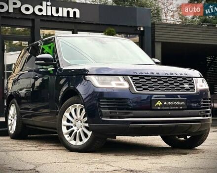 Синий Ленд Ровер Рендж Ровер, объемом двигателя 4.37 л и пробегом 197 тыс. км за 56000 $, фото 7 на Automoto.ua