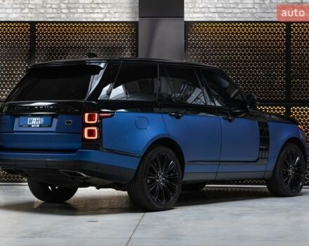 Синий Ленд Ровер Рендж Ровер, объемом двигателя 5 л и пробегом 140 тыс. км за 63000 $, фото 7 на Automoto.ua
