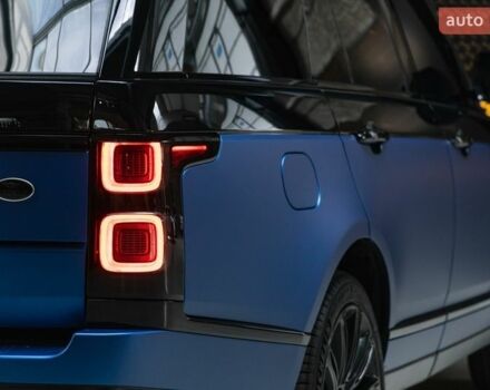 Синий Ленд Ровер Рендж Ровер, объемом двигателя 5 л и пробегом 140 тыс. км за 63000 $, фото 8 на Automoto.ua