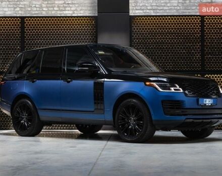 Синий Ленд Ровер Рендж Ровер, объемом двигателя 5 л и пробегом 140 тыс. км за 63000 $, фото 4 на Automoto.ua