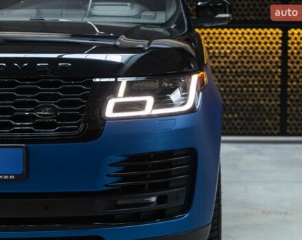 Синий Ленд Ровер Рендж Ровер, объемом двигателя 5 л и пробегом 140 тыс. км за 63000 $, фото 1 на Automoto.ua