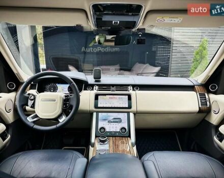 Синий Ленд Ровер Рендж Ровер, объемом двигателя 4.37 л и пробегом 197 тыс. км за 56000 $, фото 37 на Automoto.ua