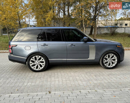 Ленд Ровер Рендж Ровер 2018 у Львові на Automoto.ua Синій Ленд Ровер Рендж Ровер, об'ємом двигуна 3 л та пробігом 130 тис. км за 44400 $, фото 7 на Automoto.ua