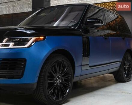 Синій Ленд Ровер Рендж Ровер, об'ємом двигуна 5 л та пробігом 130 тис. км за 65000 $, фото 60 на Automoto.ua