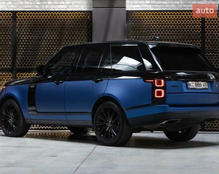 Синій Ленд Ровер Рендж Ровер, об'ємом двигуна 5 л та пробігом 130 тис. км за 65000 $, фото 12 на Automoto.ua