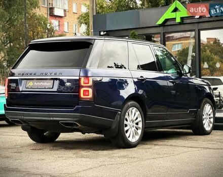 Синий Ленд Ровер Рендж Ровер, объемом двигателя 4.37 л и пробегом 197 тыс. км за 56000 $, фото 13 на Automoto.ua