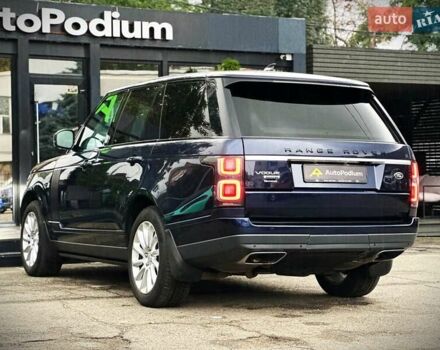 Синий Ленд Ровер Рендж Ровер, объемом двигателя 4.37 л и пробегом 197 тыс. км за 56000 $, фото 15 на Automoto.ua