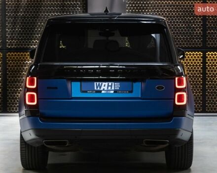 Синий Ленд Ровер Рендж Ровер, объемом двигателя 5 л и пробегом 140 тыс. км за 63000 $, фото 13 на Automoto.ua