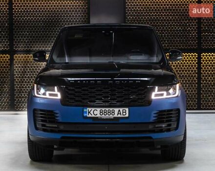 Синій Ленд Ровер Рендж Ровер, об'ємом двигуна 5 л та пробігом 130 тис. км за 65000 $, фото 72 на Automoto.ua