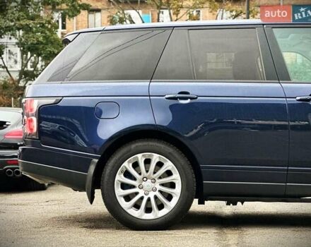 Синий Ленд Ровер Рендж Ровер, объемом двигателя 4.37 л и пробегом 197 тыс. км за 56000 $, фото 9 на Automoto.ua