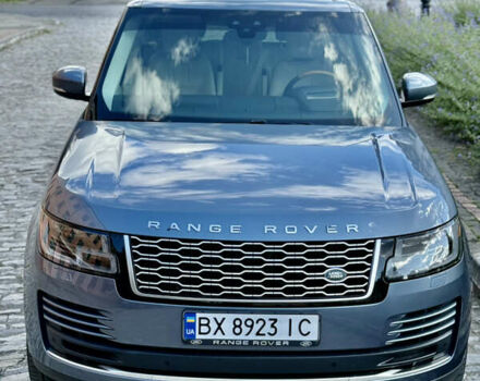 Синий Ленд Ровер Рендж Ровер, объемом двигателя 3 л и пробегом 115 тыс. км за 50999 $, фото 1 на Automoto.ua