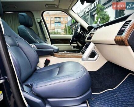 Синий Ленд Ровер Рендж Ровер, объемом двигателя 4.37 л и пробегом 197 тыс. км за 56000 $, фото 28 на Automoto.ua