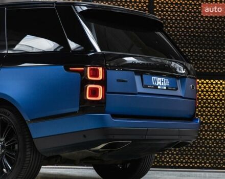 Синий Ленд Ровер Рендж Ровер, объемом двигателя 5 л и пробегом 140 тыс. км за 63000 $, фото 10 на Automoto.ua