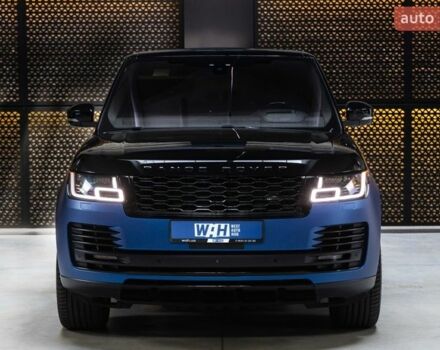 Синий Ленд Ровер Рендж Ровер, объемом двигателя 5 л и пробегом 140 тыс. км за 63000 $, фото 3 на Automoto.ua