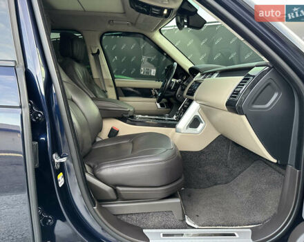 Синий Ленд Ровер Рендж Ровер, объемом двигателя 4.37 л и пробегом 104 тыс. км за 72000 $, фото 25 на Automoto.ua