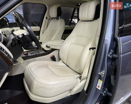 Синий Ленд Ровер Рендж Ровер, объемом двигателя 3 л и пробегом 121 тыс. км за 52000 $, фото 18 на Automoto.ua