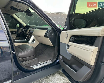 Синий Ленд Ровер Рендж Ровер, объемом двигателя 4.37 л и пробегом 104 тыс. км за 72000 $, фото 24 на Automoto.ua