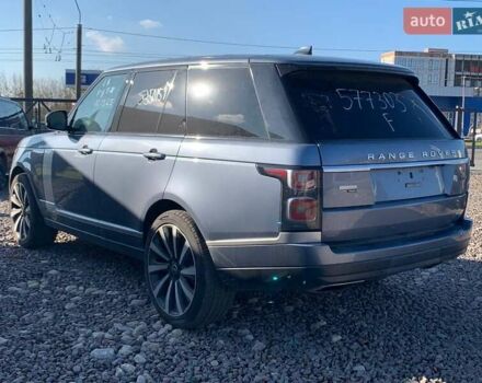 Синий Ленд Ровер Рендж Ровер, объемом двигателя 3 л и пробегом 176 тыс. км за 49500 $, фото 6 на Automoto.ua