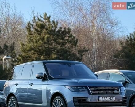 Синій Ленд Ровер Рендж Ровер, об'ємом двигуна 3 л та пробігом 123 тис. км за 47999 $, фото 3 на Automoto.ua