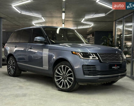 Синий Ленд Ровер Рендж Ровер, объемом двигателя 3 л и пробегом 121 тыс. км за 52000 $, фото 1 на Automoto.ua