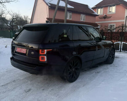 Синий Ленд Ровер Рендж Ровер, объемом двигателя 3 л и пробегом 72 тыс. км за 49500 $, фото 12 на Automoto.ua