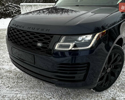 Синий Ленд Ровер Рендж Ровер, объемом двигателя 3 л и пробегом 72 тыс. км за 49500 $, фото 4 на Automoto.ua