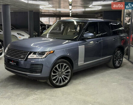 Синий Ленд Ровер Рендж Ровер, объемом двигателя 3 л и пробегом 121 тыс. км за 52000 $, фото 5 на Automoto.ua