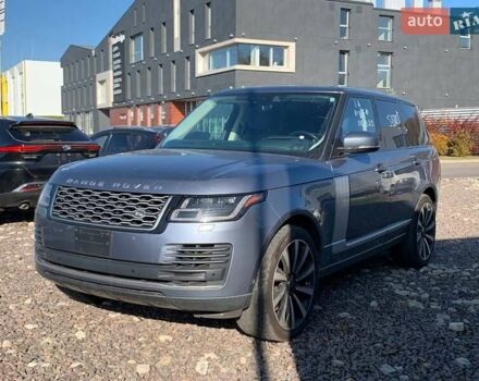 Синий Ленд Ровер Рендж Ровер, объемом двигателя 3 л и пробегом 176 тыс. км за 49500 $, фото 4 на Automoto.ua
