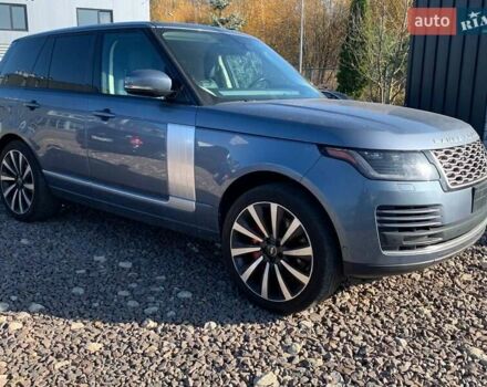 Синий Ленд Ровер Рендж Ровер, объемом двигателя 3 л и пробегом 176 тыс. км за 49500 $, фото 5 на Automoto.ua