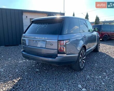 Синий Ленд Ровер Рендж Ровер, объемом двигателя 3 л и пробегом 176 тыс. км за 49500 $, фото 1 на Automoto.ua