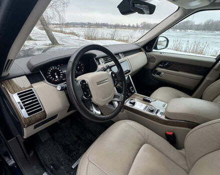 Синій Ленд Ровер Рендж Ровер, об'ємом двигуна 3 л та пробігом 55 тис. км за 55000 $, фото 11 на Automoto.ua