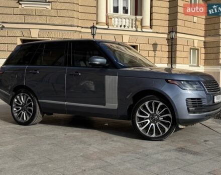 Синій Ленд Ровер Рендж Ровер, об'ємом двигуна 3 л та пробігом 123 тис. км за 47999 $, фото 4 на Automoto.ua