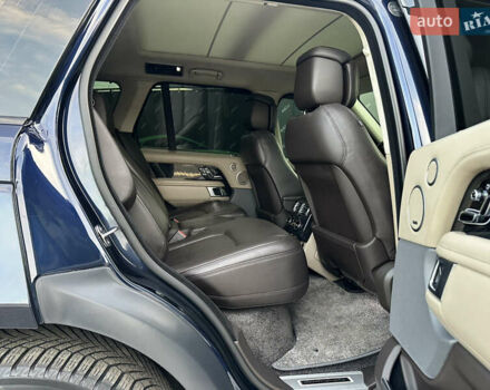 Синий Ленд Ровер Рендж Ровер, объемом двигателя 4.37 л и пробегом 104 тыс. км за 72000 $, фото 31 на Automoto.ua