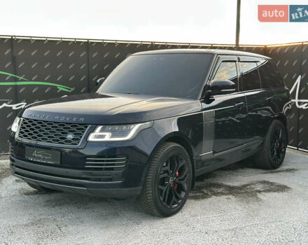 Синий Ленд Ровер Рендж Ровер, объемом двигателя 4.37 л и пробегом 104 тыс. км за 72000 $, фото 44 на Automoto.ua