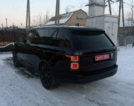 Синий Ленд Ровер Рендж Ровер, объемом двигателя 3 л и пробегом 72 тыс. км за 49500 $, фото 11 на Automoto.ua