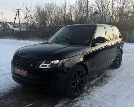 Синий Ленд Ровер Рендж Ровер, объемом двигателя 3 л и пробегом 72 тыс. км за 49500 $, фото 8 на Automoto.ua