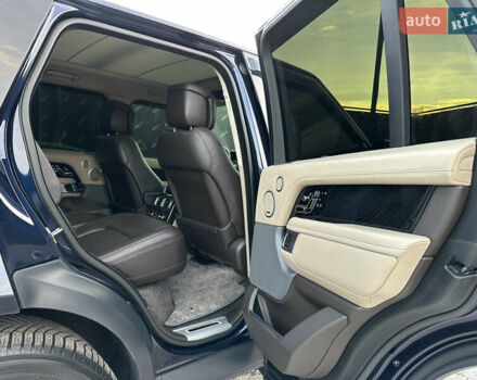 Синий Ленд Ровер Рендж Ровер, объемом двигателя 4.37 л и пробегом 104 тыс. км за 72000 $, фото 30 на Automoto.ua