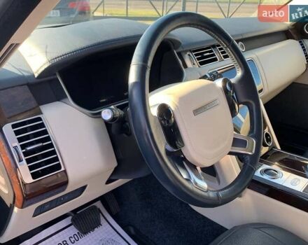 Синий Ленд Ровер Рендж Ровер, объемом двигателя 3 л и пробегом 176 тыс. км за 49500 $, фото 8 на Automoto.ua