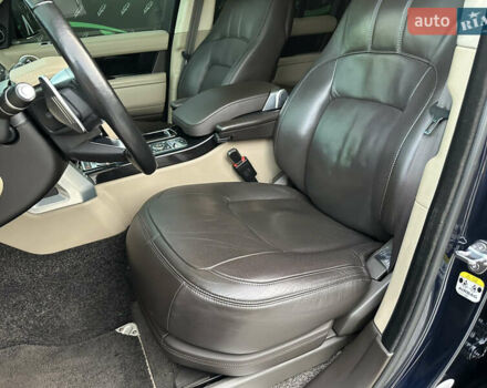 Синий Ленд Ровер Рендж Ровер, объемом двигателя 4.37 л и пробегом 104 тыс. км за 72000 $, фото 7 на Automoto.ua