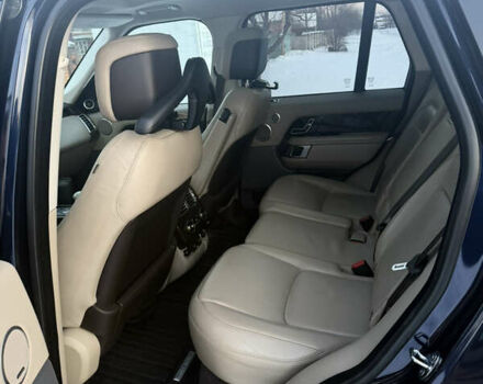 Синий Ленд Ровер Рендж Ровер, объемом двигателя 3 л и пробегом 72 тыс. км за 49500 $, фото 15 на Automoto.ua