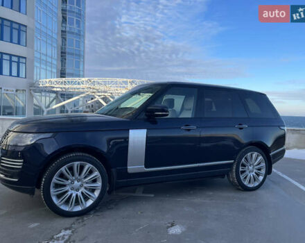 Синій Ленд Ровер Рендж Ровер, об'ємом двигуна 3 л та пробігом 59 тис. км за 79000 $, фото 6 на Automoto.ua