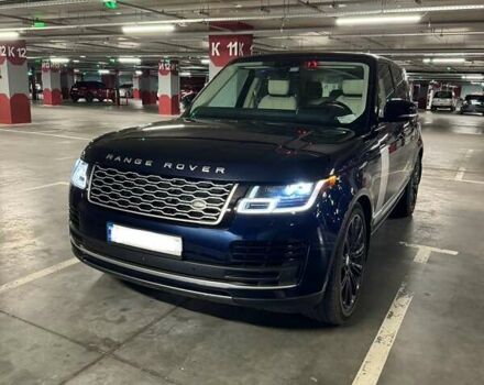 Синий Ленд Ровер Рендж Ровер, объемом двигателя 3 л и пробегом 55 тыс. км за 80000 $, фото 8 на Automoto.ua