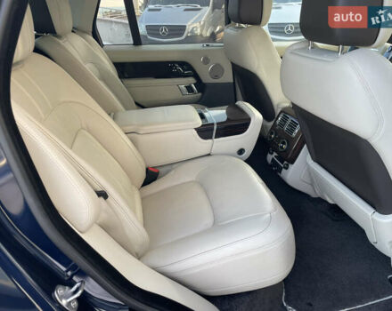 Синій Ленд Ровер Рендж Ровер, об'ємом двигуна 3 л та пробігом 59 тис. км за 79000 $, фото 38 на Automoto.ua