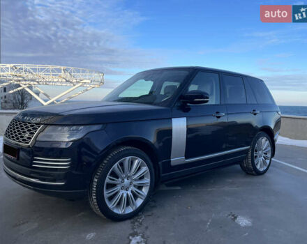 Синій Ленд Ровер Рендж Ровер, об'ємом двигуна 3 л та пробігом 59 тис. км за 79000 $, фото 4 на Automoto.ua